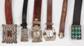 FIVE NATIVE AMERICAN INDIAN BE