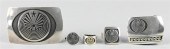 FIVE NATIVE AMERICAN SILVER OV