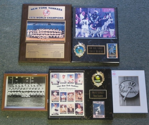 FIVE NEW YORK YANKEES
