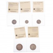 FIVE NICE 19TH CENTURY TYPE CO