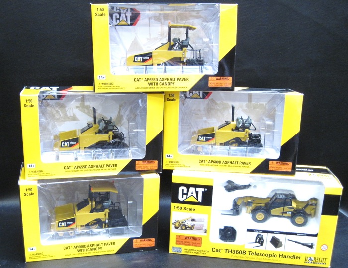 FIVE NORSCOT DIECAST 1:50 SCALE