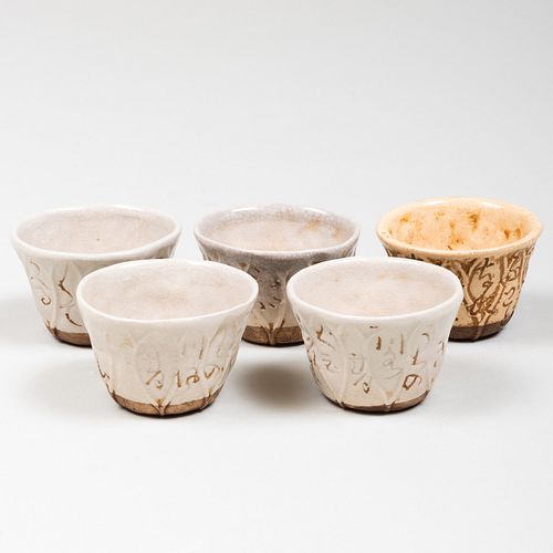 FIVE OTAGAKI RENGETSU GLAZED