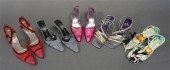 FIVE PAIRS DESIGNER SHOES (SIZ