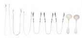 Five Pairs of American Silver