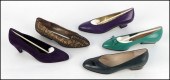 FIVE PAIRS OF BRUNO MAGLI SHOE