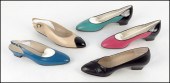 FIVE PAIRS OF BRUNO MAGLI SHOE