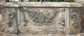 FIVE PART LIMESTONE GARDEN WAL