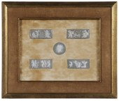 Five Pate-Sur-Pate Panels Fren