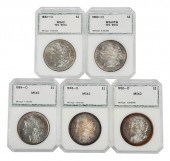 FIVE PCI GRADED NEW ORLEANS MI