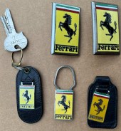 FIVE PERIOD FERRARI ITEMS - TW
