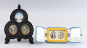 FIVE PERSIAN MINIATURE PAINTIN
