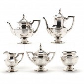 FIVE PIECE AMERICAN STERLING S