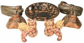 FIVE PIECE ASIAN GROUPINGFive