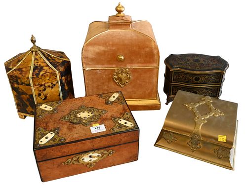 FIVE PIECE BOX GROUPFive Piece
