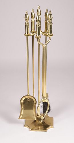 FIVE PIECE BRASS DOUBLE LEMON TOP