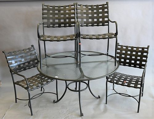 FIVE PIECE BROWN & JORDAN OUTDOOR