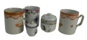 FIVE PIECE CHINESE EXPORT GROU