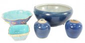 FIVE PIECE CHINESE PORCELAIN G