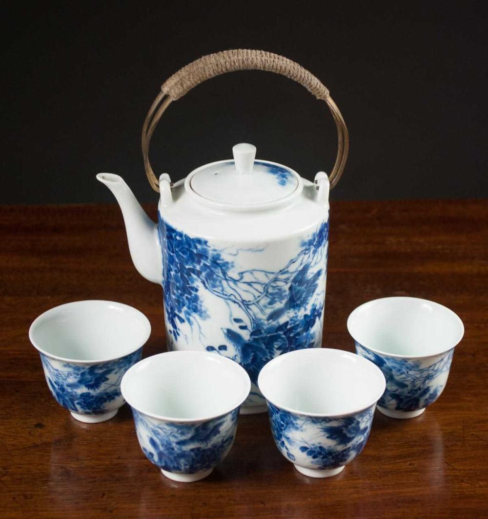 FIVE-PIECE CHINESE REPUBLIC TEA