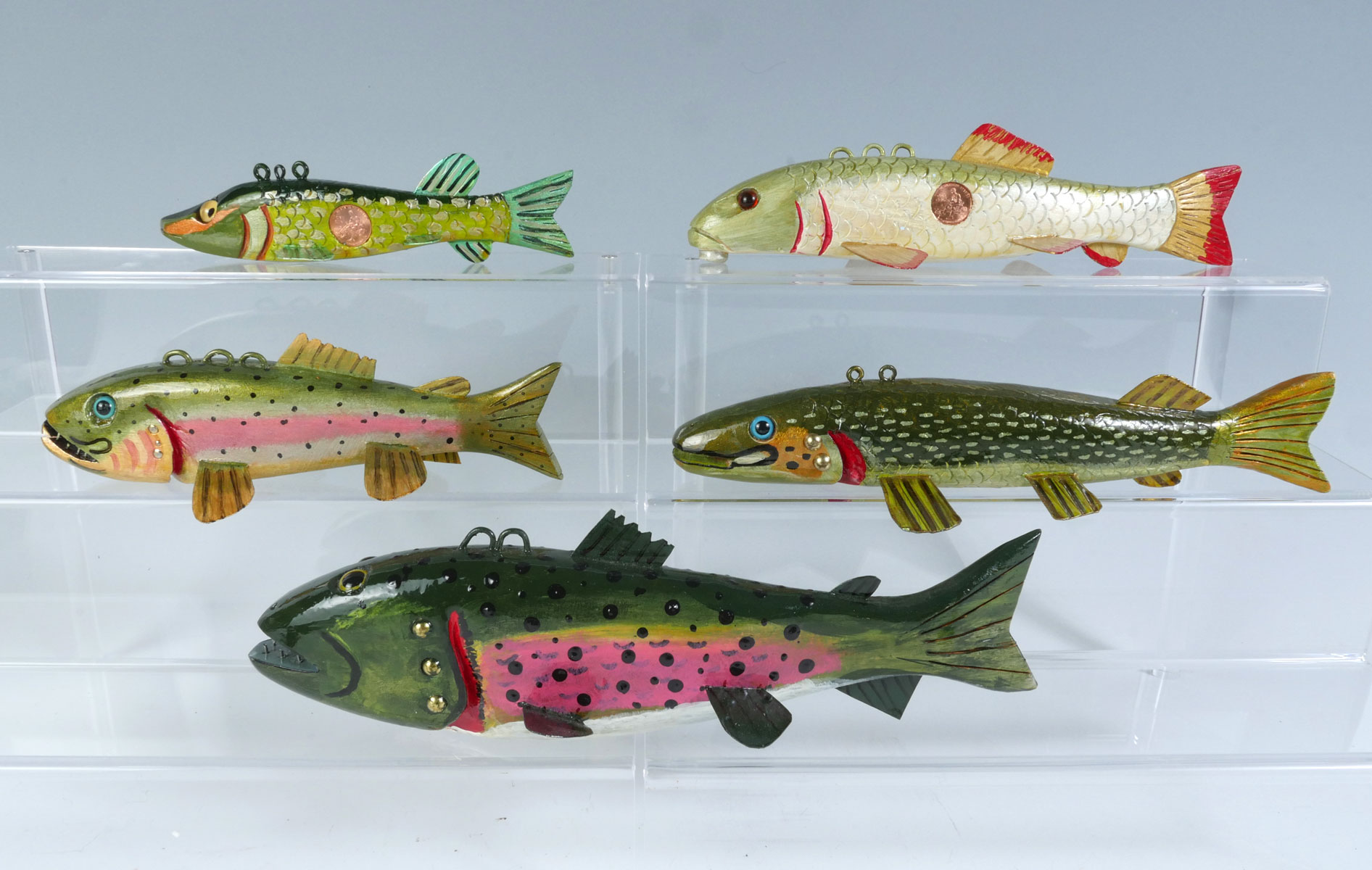 FIVE PIECE DENNY ECKERT FISH