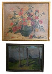 FIVE PIECE FRAMED LOTFive Piec