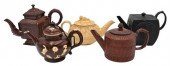 FIVE PIECE GROUP OF ASSORTED T