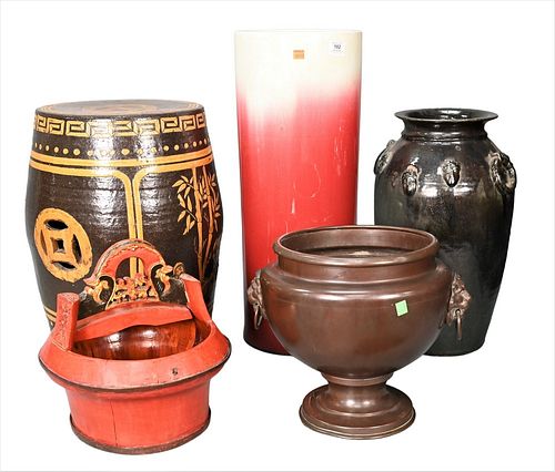 FIVE PIECE GROUP OF ASSORTED