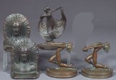 Five-Piece Group of Cast-Iron