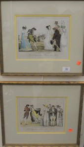 FIVE PIECE GROUP OF ENGRAVINGS