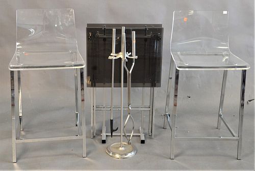 FIVE PIECE GROUP OF MID CENTURY
