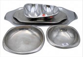 FIVE PIECE GROUP OF NAMBE POLI