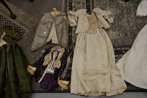 FIVE PIECE GROUP OF VICTORIAN