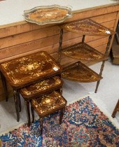 FIVE-PIECE INLAID DECORATIVE A