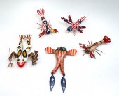 FIVE PIECE INTERESTING FISH DE