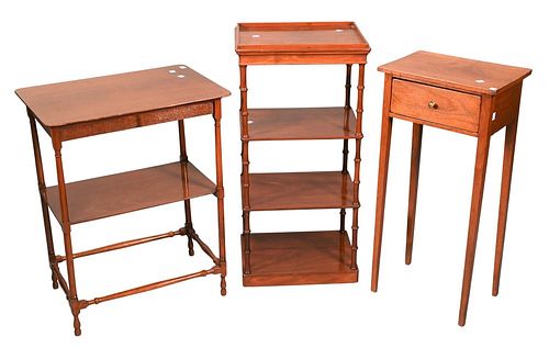 FIVE PIECE LOT, TO INCLUDE TALL ONE