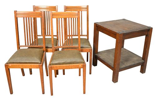 FIVE PIECE LOT, TO INCLUDE A
