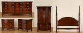 FIVE PIECE MAHOGANY BEDROOM SE