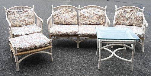 FIVE PIECE OUTDOOR LOT, TO