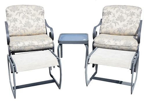 FIVE PIECE OUTDOOR LOT, TO