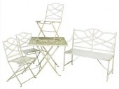 FIVE PIECE OUTDOOR SET TO INCL