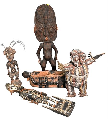 FIVE PIECE PAPUA NEW GUINEA