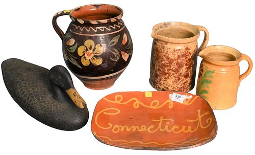 FIVE PIECE PRIMITIVE LOTFive