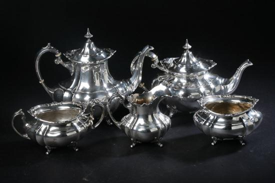 FIVE-PIECE REED & BARTON STERLING