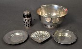 FIVE PIECE SILVER LOT, TO INCL
