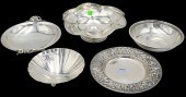 FIVE PIECE STERLING SILVER LOT