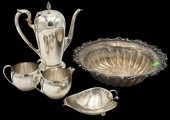 FIVE PIECE STERLING SILVER LOT