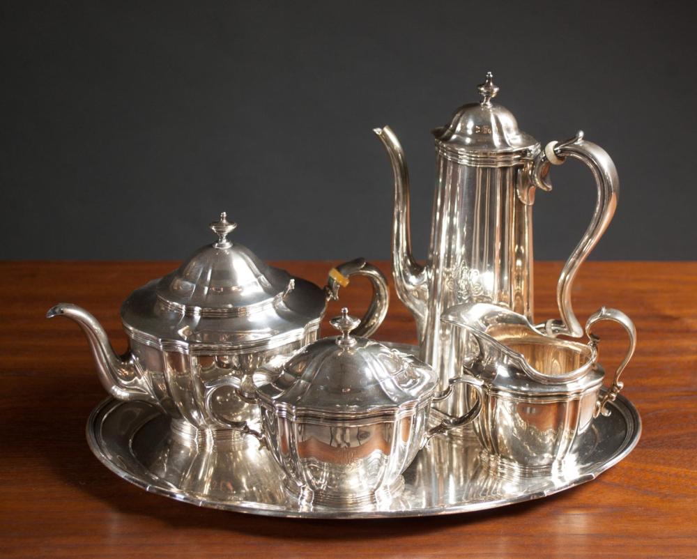 FIVE PIECE TIFFANY & CO. STERLING
