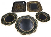 FIVE PIECE TRAY GROUPFive Piec