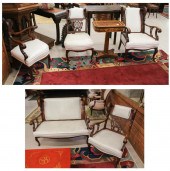 FIVE-PIECE VICTORIAN PARLOR SE