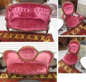 FIVE-PIECE VICTORIAN SEATING F